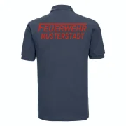 Feuerwehr Polo-Shirt navy blau