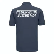 Feuerwehr Polo-Shirt navy blau