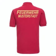 Feuerwehr Polo-Shirt navy blau