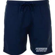 Feuerwehr Badehose navy blau