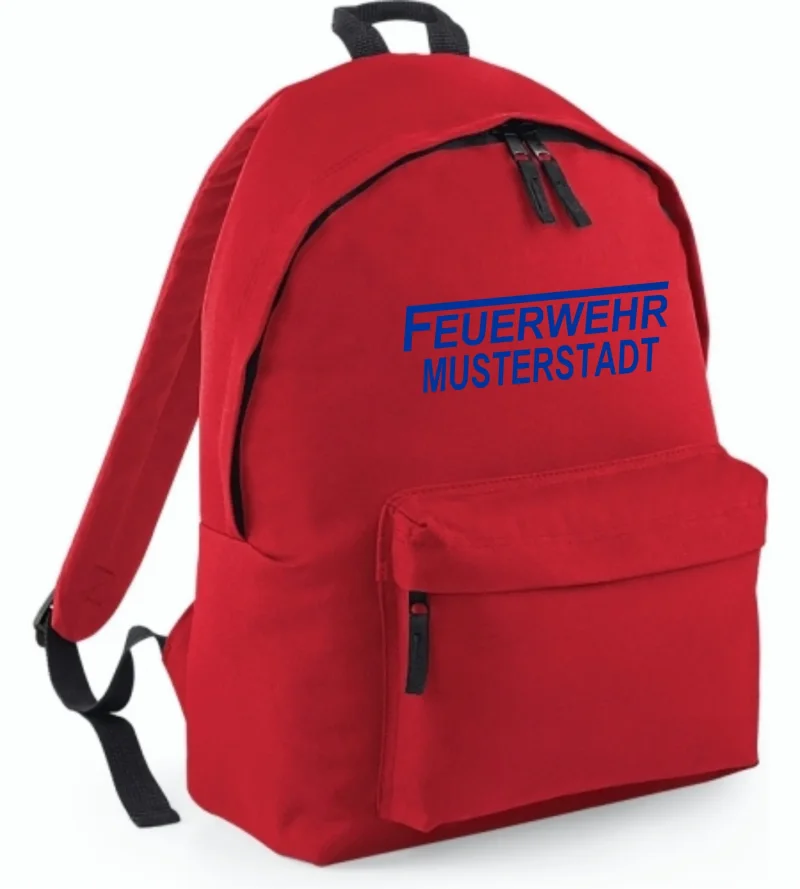 Feuerwehr Rucksack rot