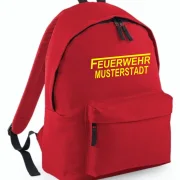 Feuerwehr Rucksack rot