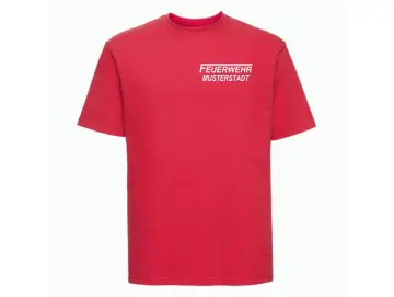 Feuerwehr T-Shirt rot
