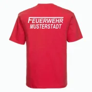 Feuerwehr T-Shirt rot
