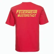 Feuerwehr T-Shirt rot